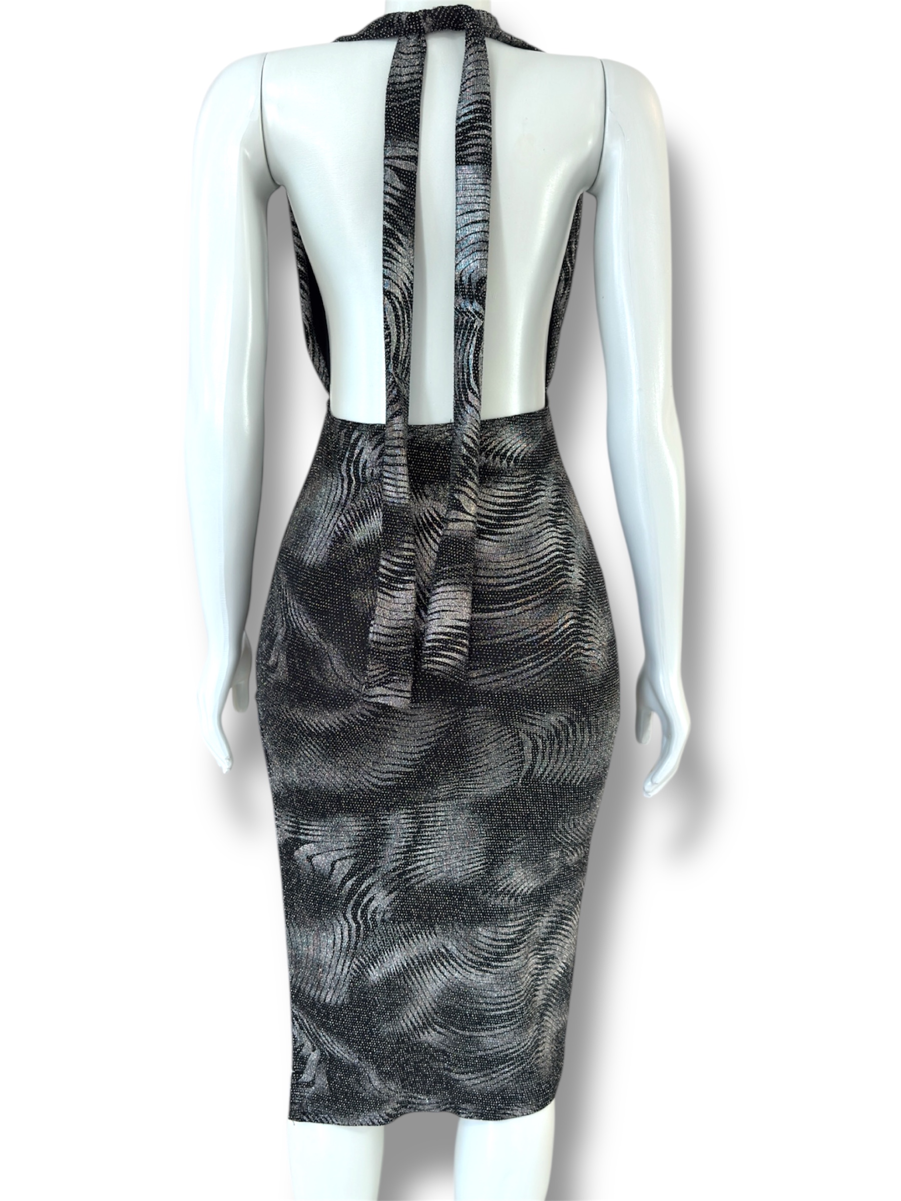 Vestido bicolor 