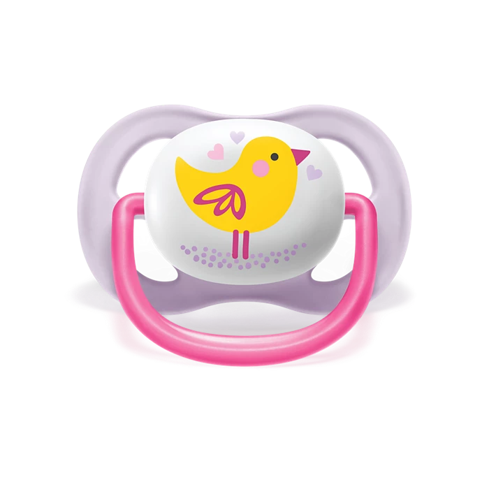 Philips Avent Ultra Air Animals Pacifiers 0-6 Month (Bird-Pen )