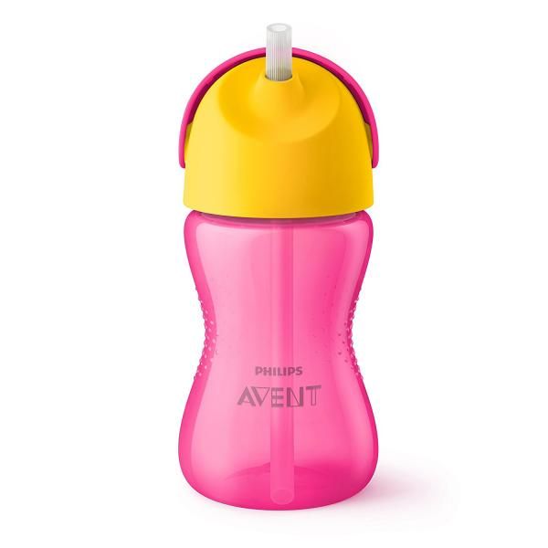 Philips Avent Straw Cup Pink 300ML