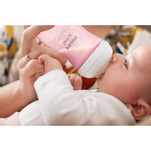 Avent Bottle Natrual Response 260ML Pink