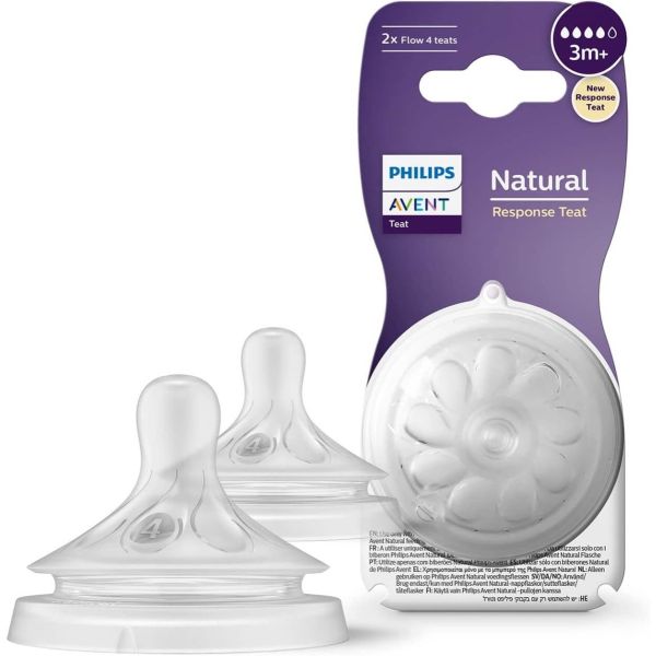 Philips Avent Natural Response Teat T4 3Month