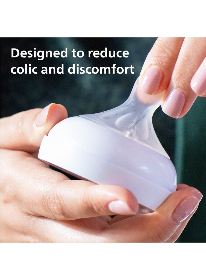 Baby Bottle Newborn Gift Set 4 Baby Milk Bottles Ultrasoft Pacifier And Bottle Brush Babies