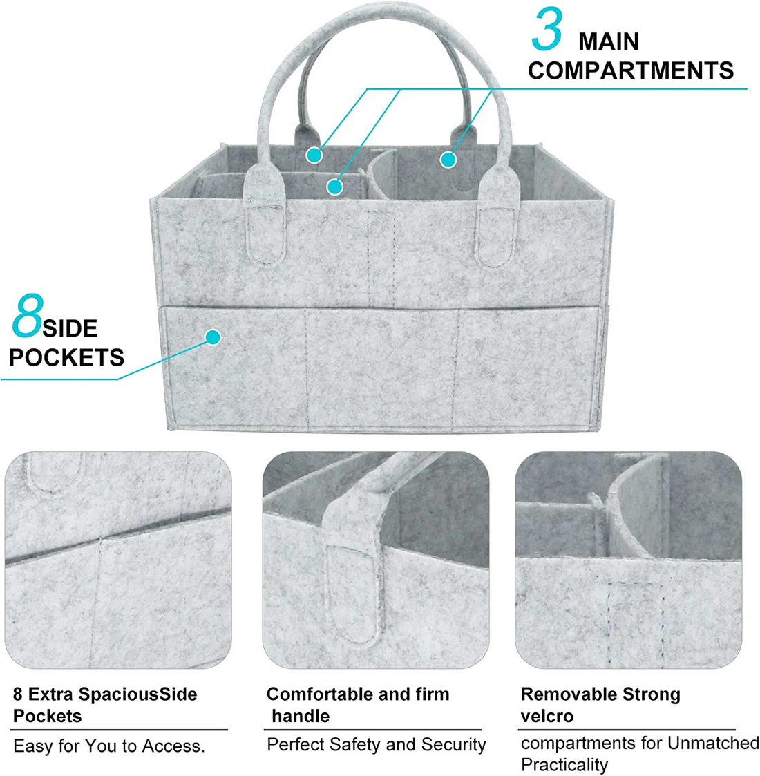 Baby Diaper Organizer Bag