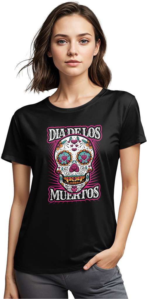 Playera del Día de los Muertos