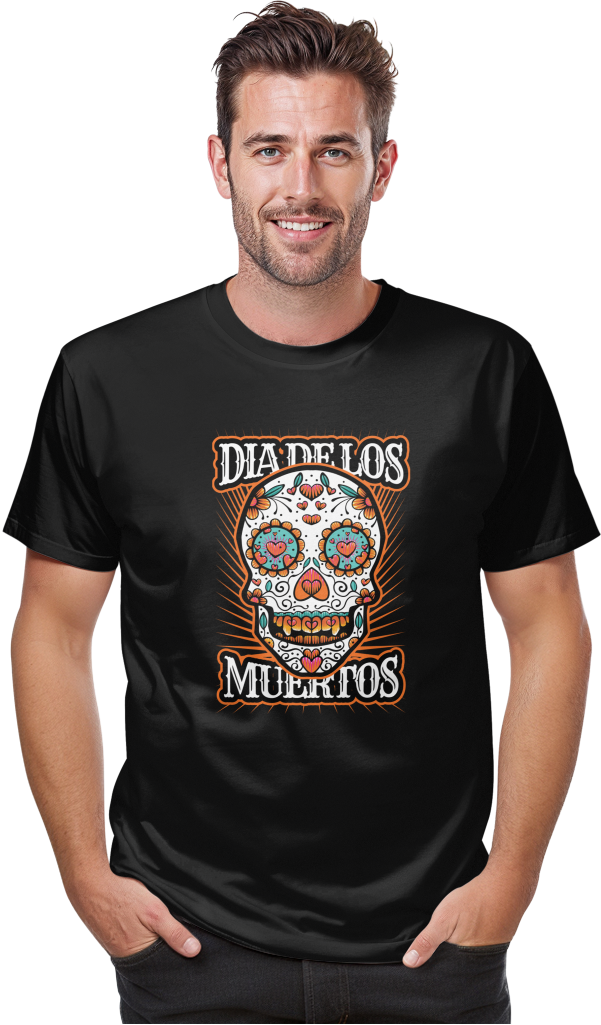 Playera del Día de los Muertos