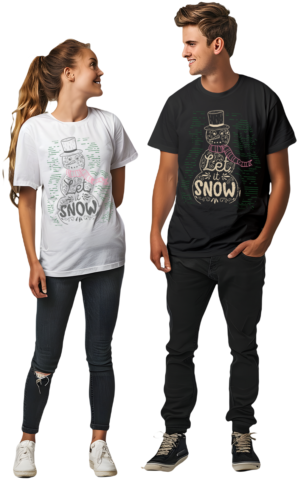 Playeras temáticas navideñas