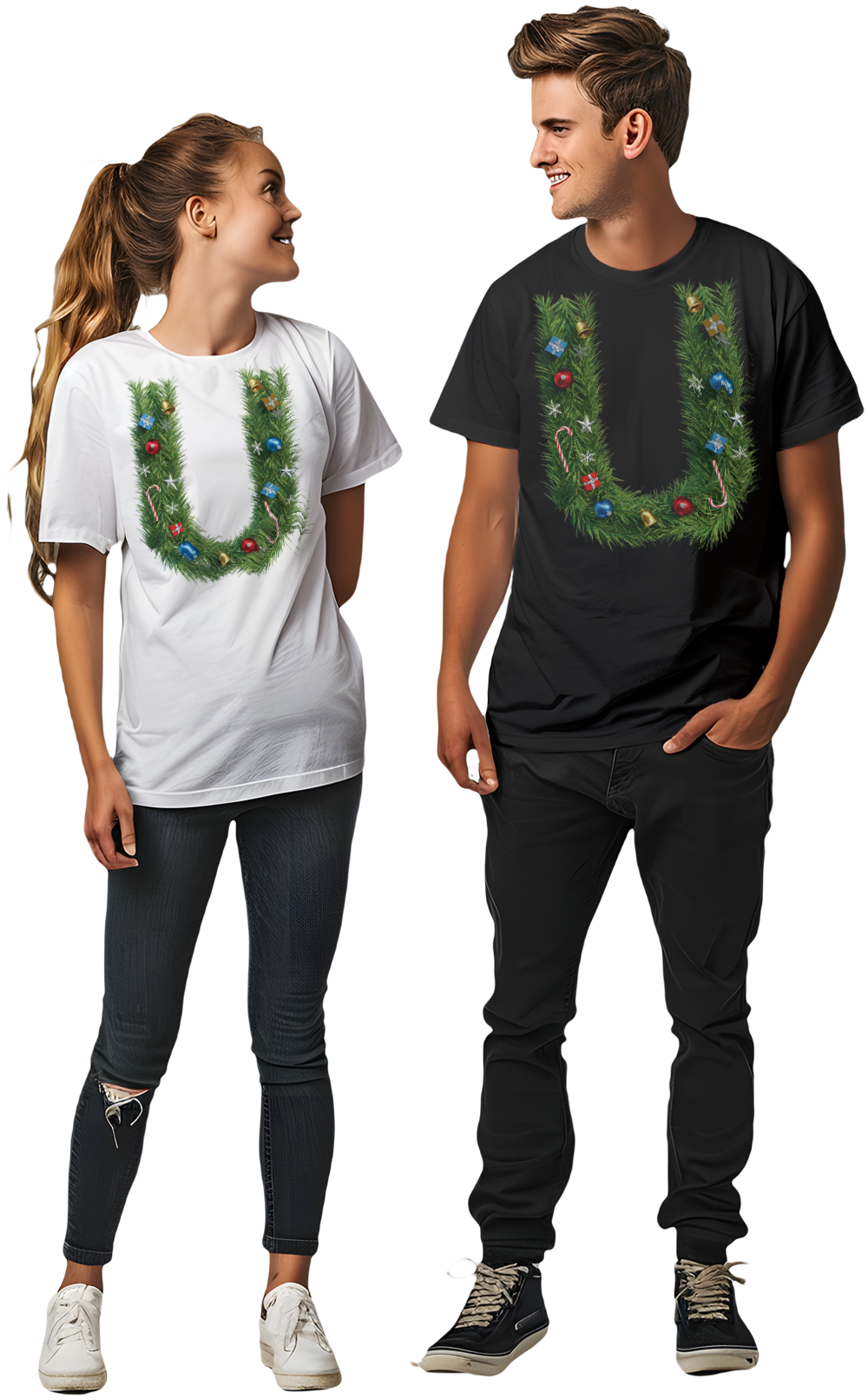 Camisetas con diseño de letras