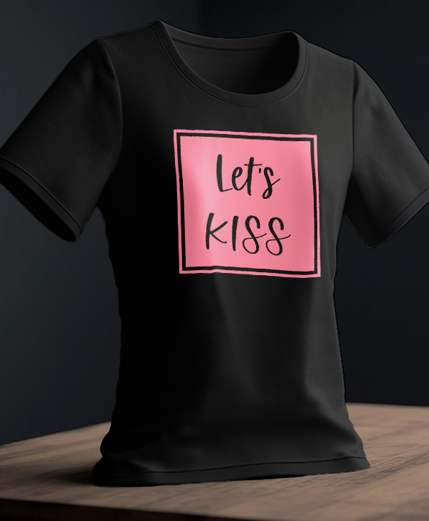 Playera blanca con mensaje