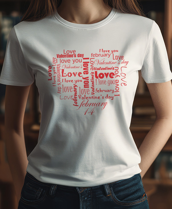Playera de San Valentín