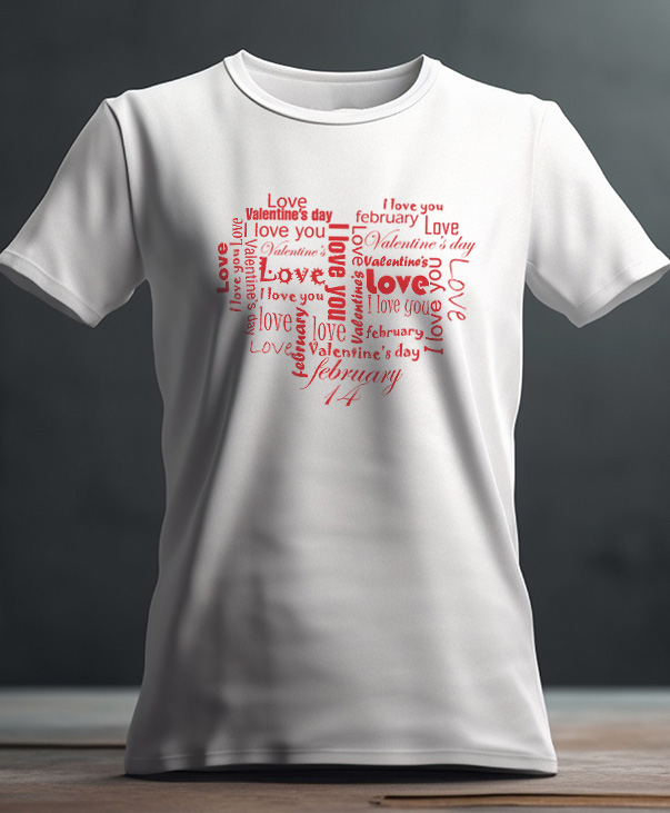 Playera de San Valentín