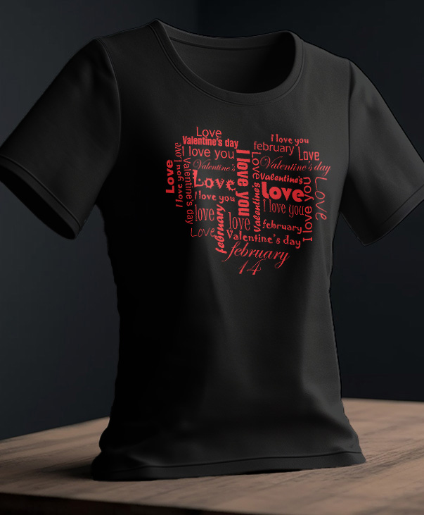 Playera de San Valentín