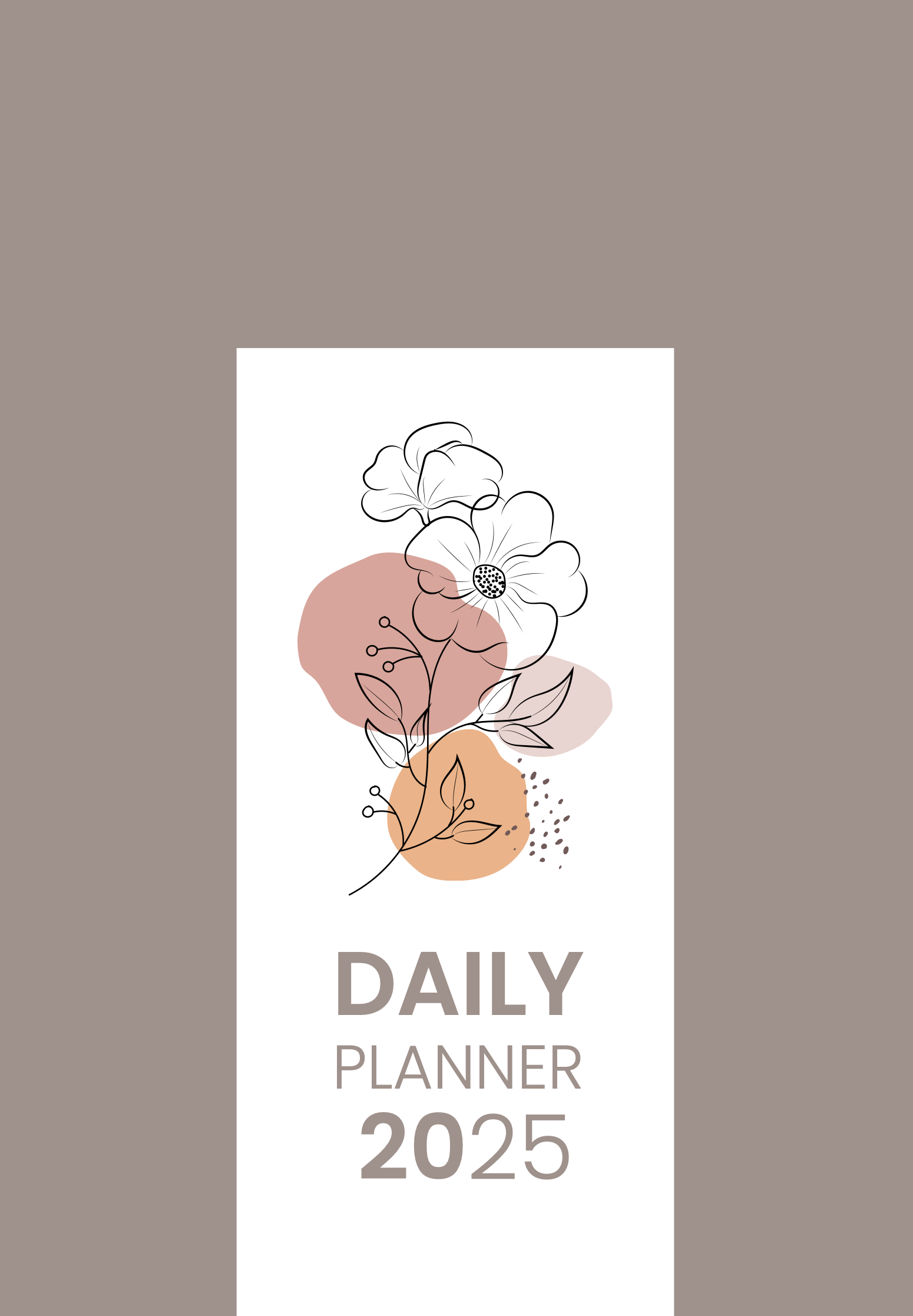 Daily planner 2025