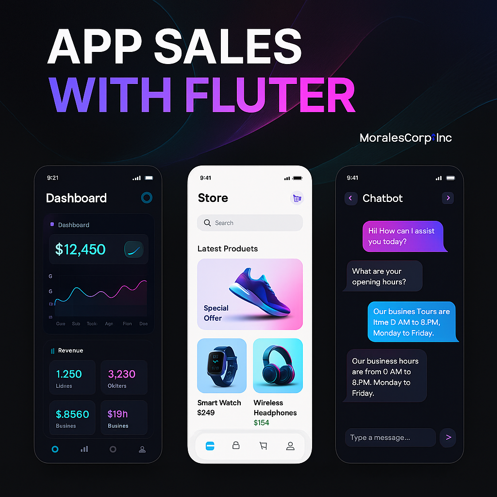 Next-Gen App Prototypes with Flutter – Designed for Innovation and Sales