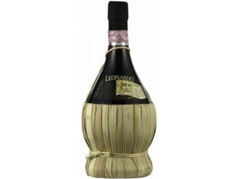 Vino Chianti Fiasco Paglia DOCG Leonardo 75 cl