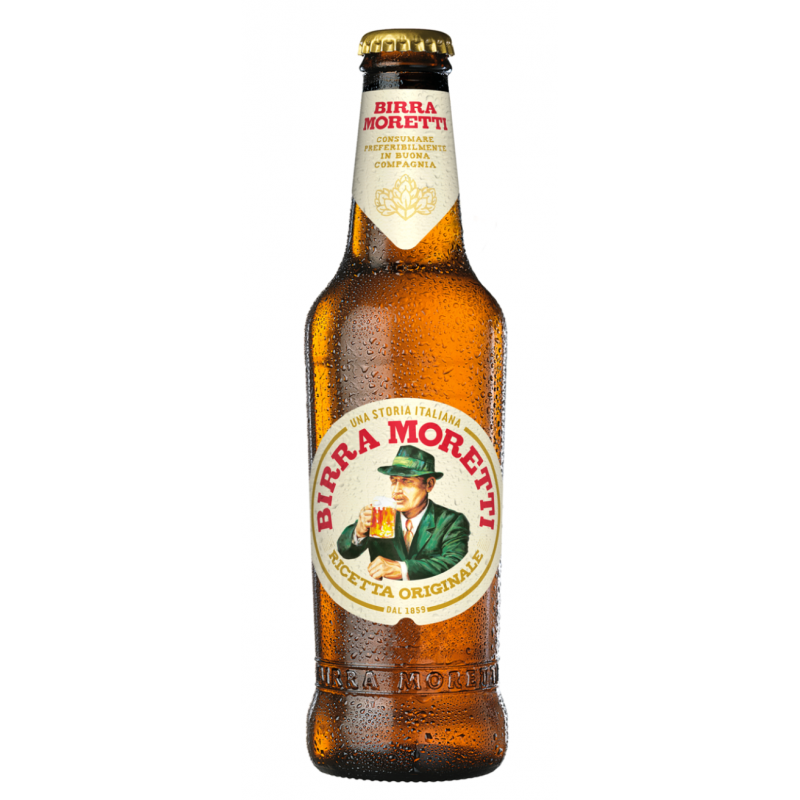 Cerveza Moretti lager 33cl