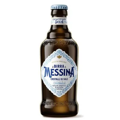 Cerveza Messina con cristales de sal 33 cl