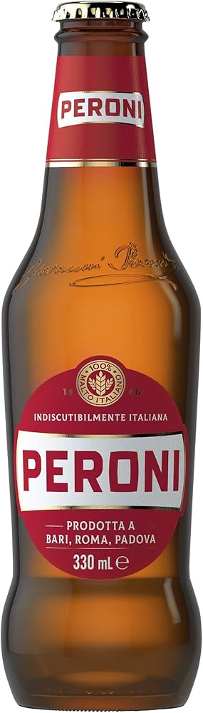 Cerveza Peroni red label 33 cl