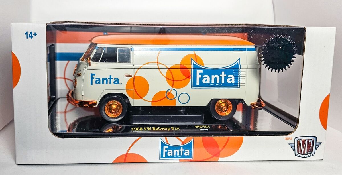 M2 Machines 1:24 Fanta CHASE 1/750 VW Bus