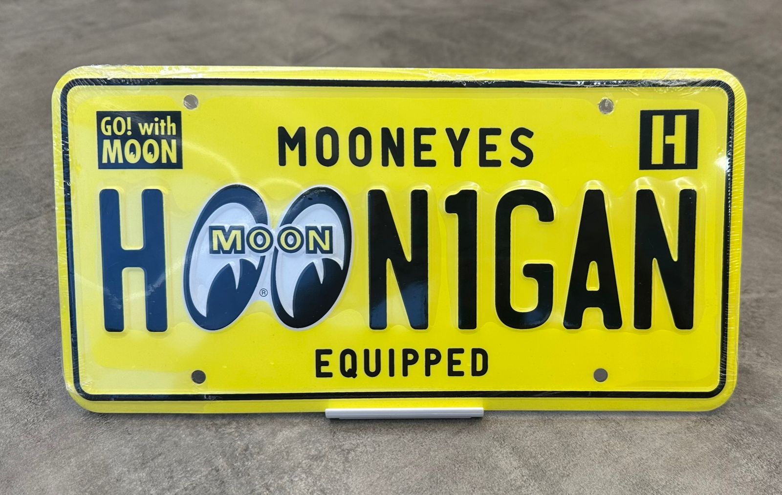 License Plate Hoonigan Mooneyes 