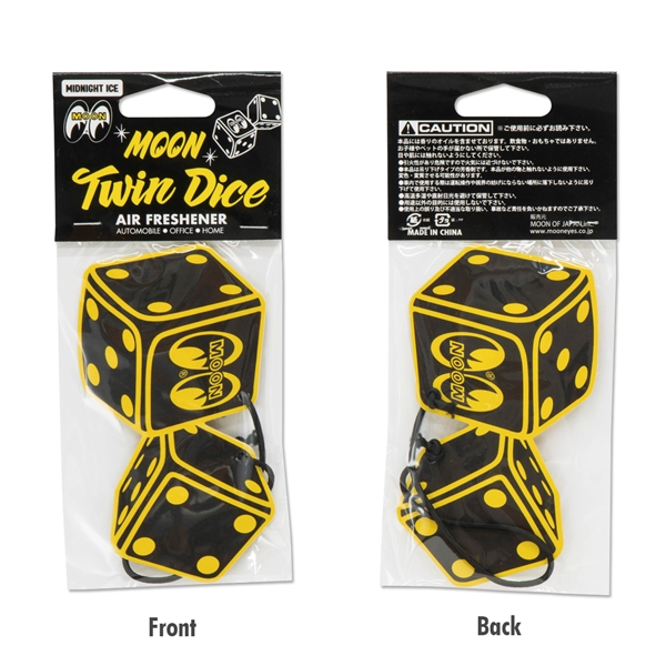MOON Twin Dice Air Freshener (Cheirinho)