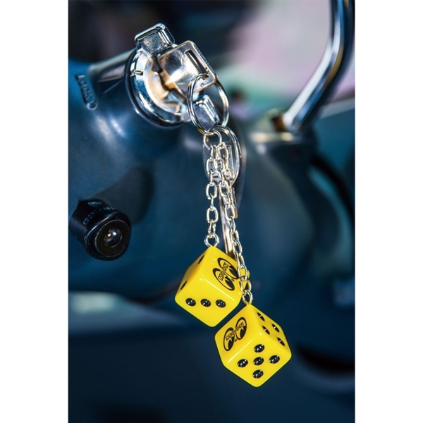 MOON Twin Dice Keyring ( Chaveiro Dado )