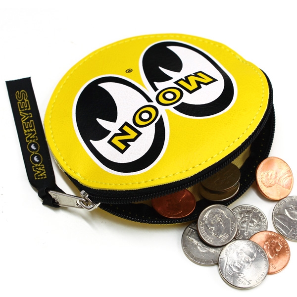 MOON Yellow Coin Case with Zipper (Porta Moedas)