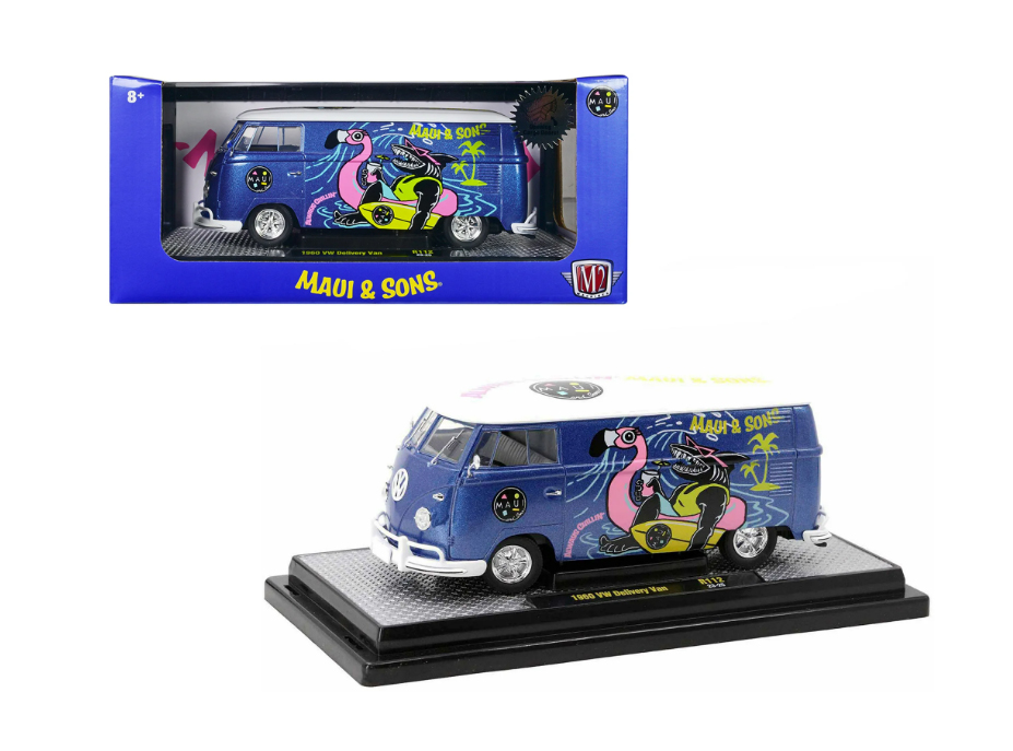 Miniatura M2 VW KOMBI Van Maui & Sons 1:24