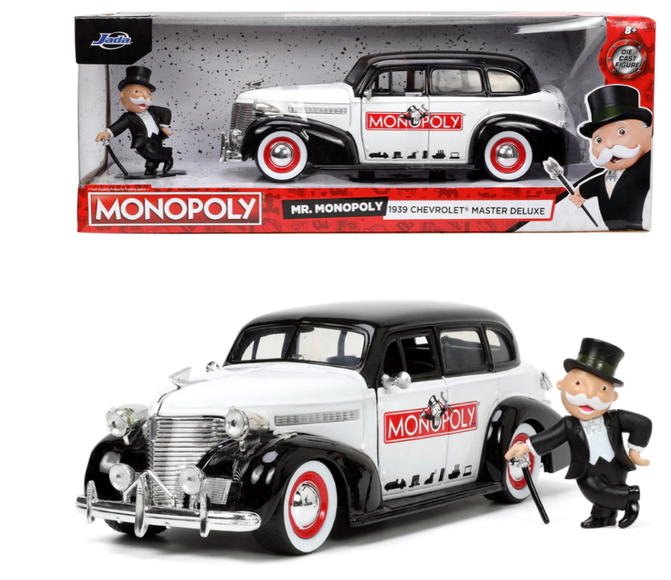 CHEVROLET DELUXE 1939 MONOPOLY JADA 1:24