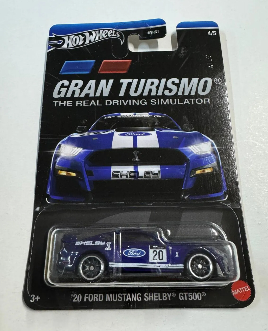 Hot Wheels Gran Turismo '20 Ford Mustang Shelby GT500