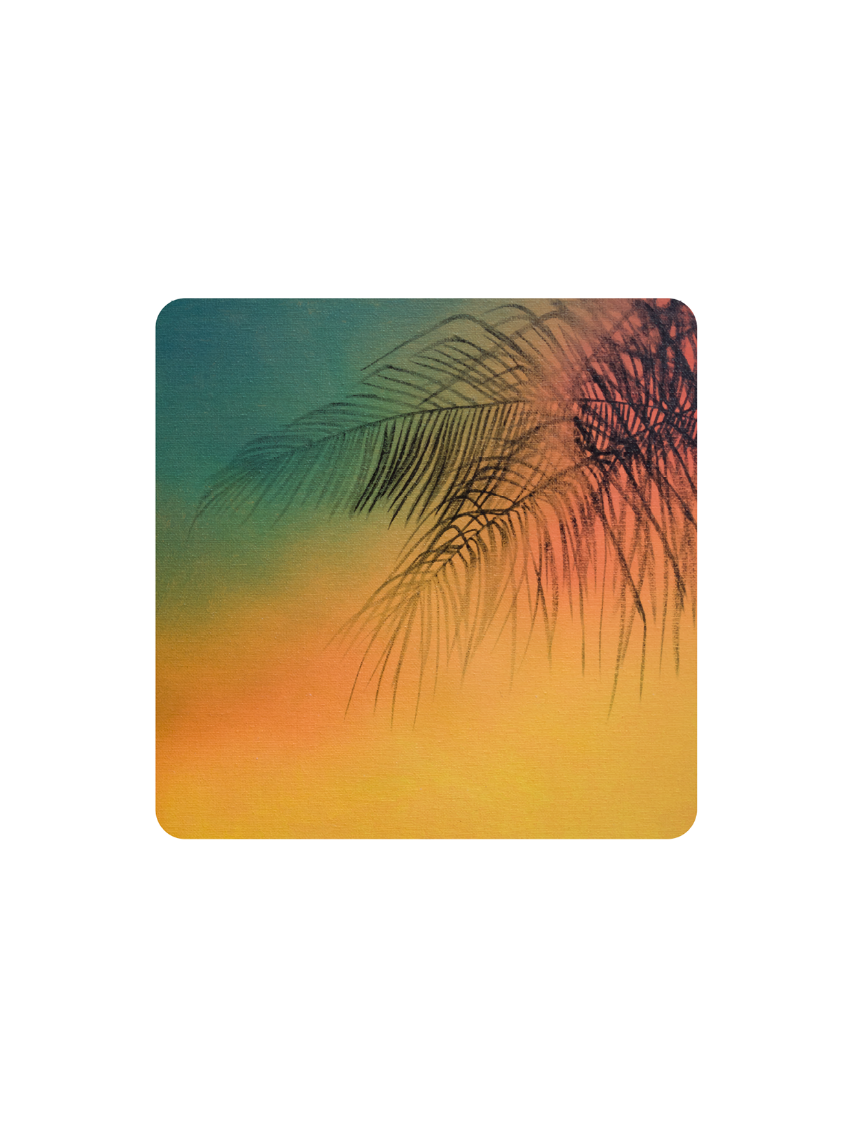 Plateau en bois Palmier