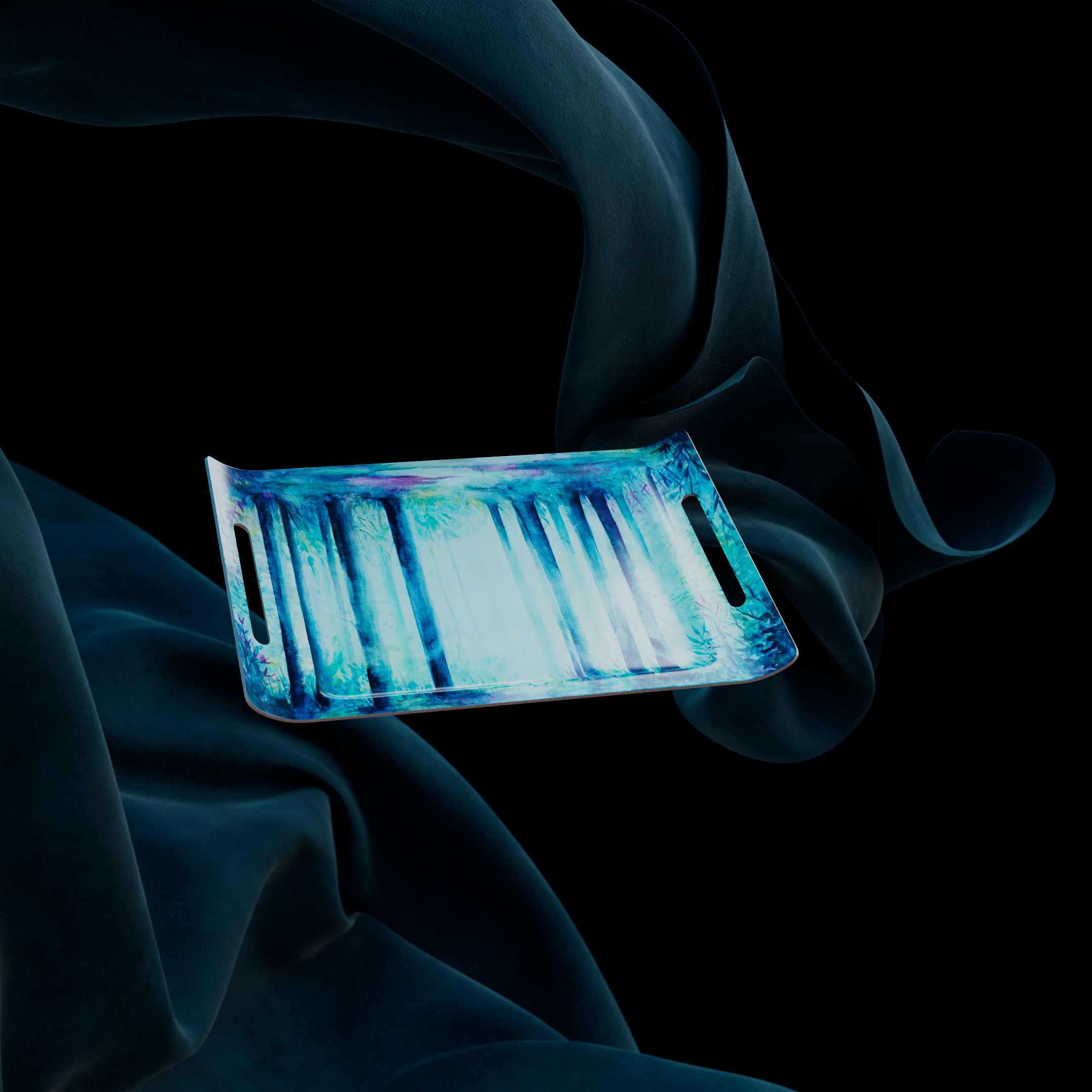 Grand plateau Forêt miroir