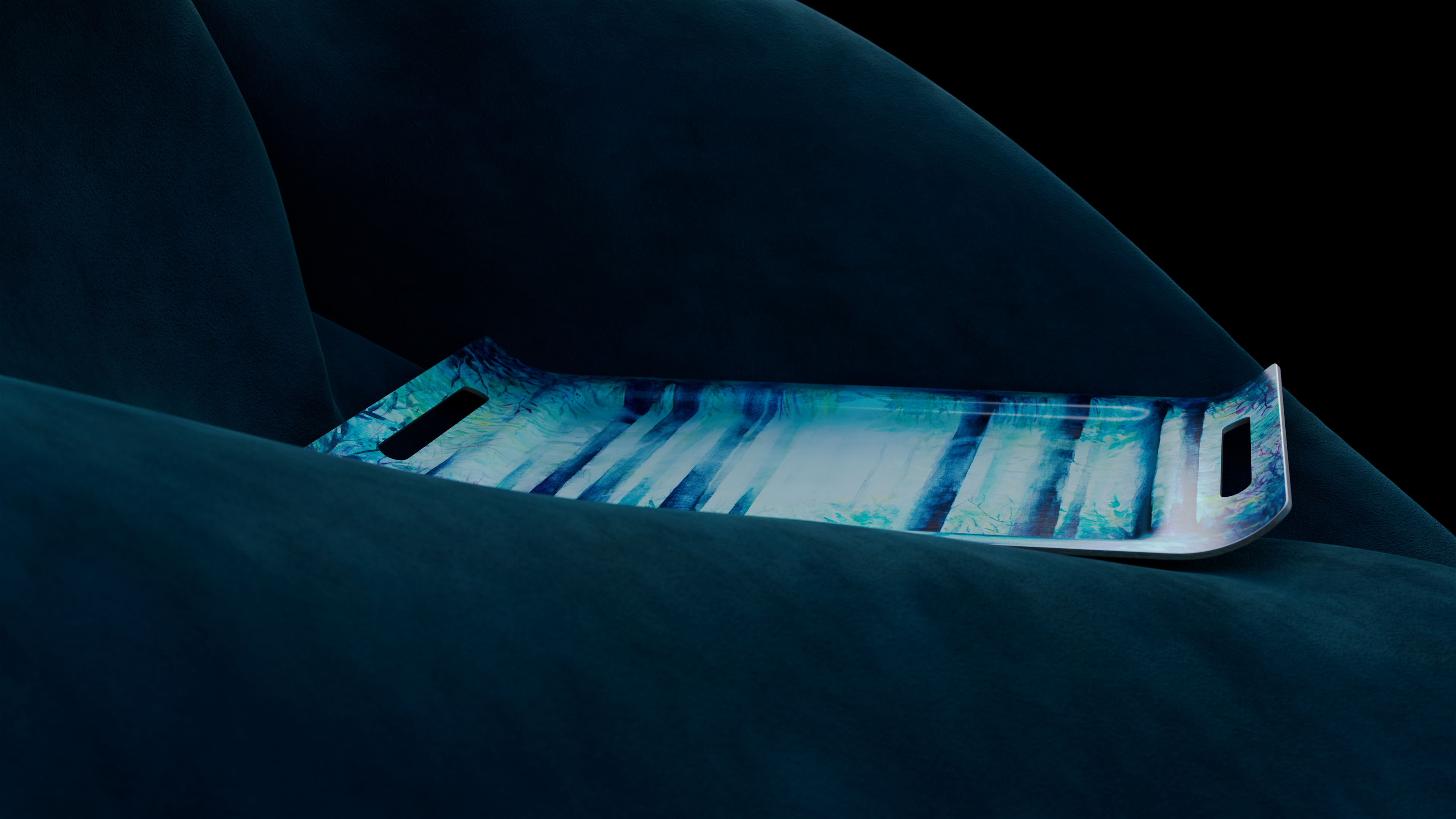 Grand plateau Forêt miroir