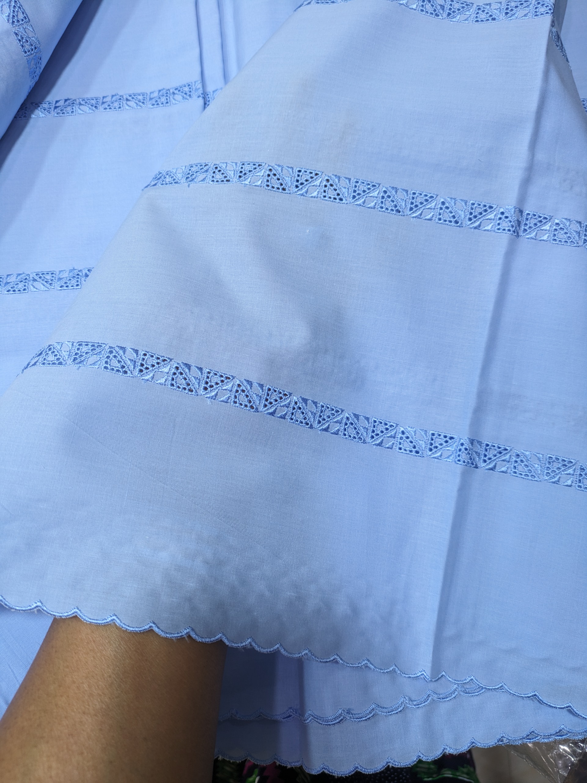 COTTON VOILE LACE (5 yards) 