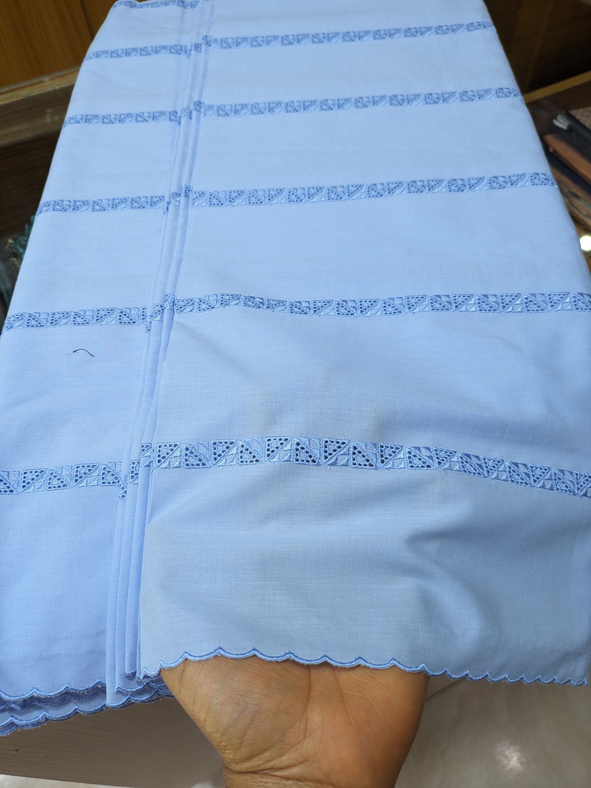 COTTON VOILE LACE (5 yards) 