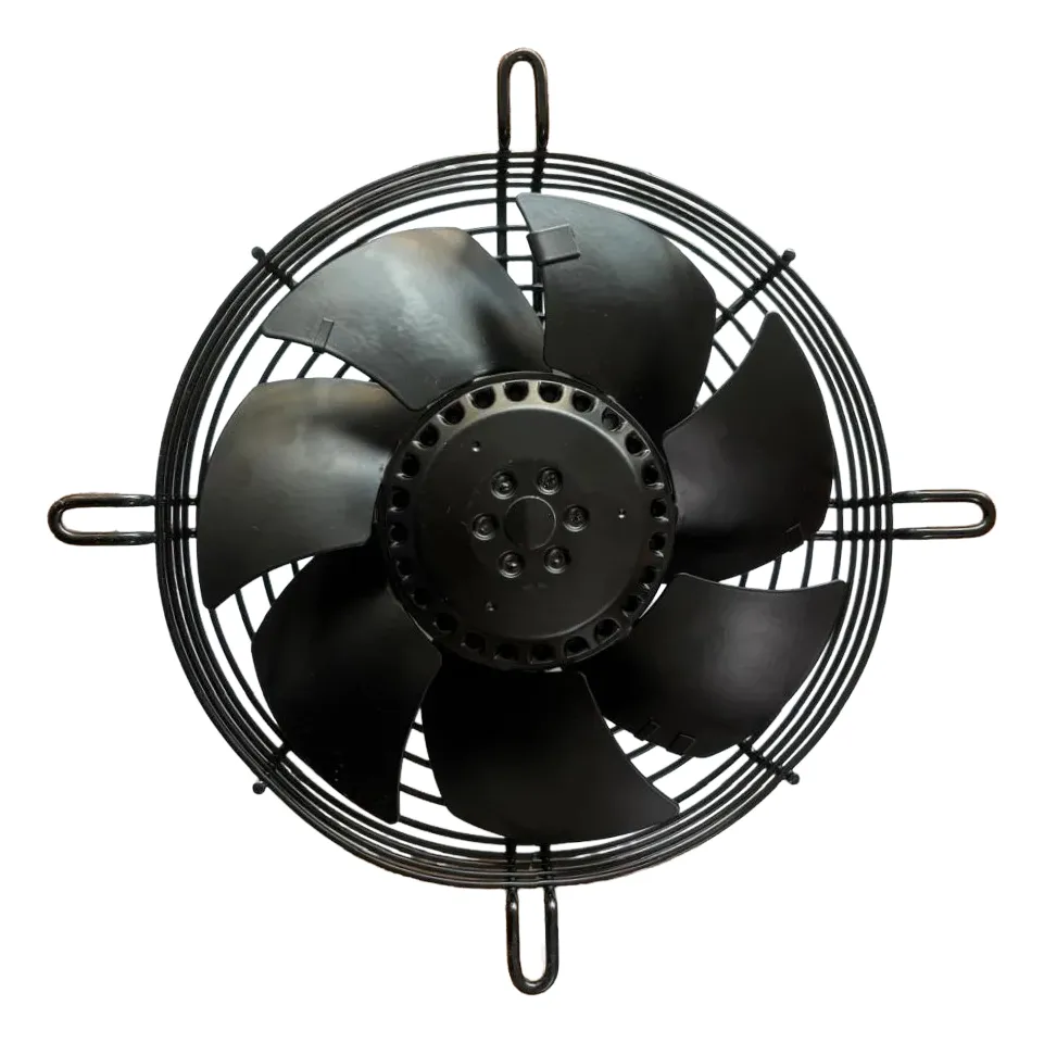 Ventilador Ec Axial Fan 200mm 220v/50hz Ventilación 55W 50 Hz/60 Hz Negro 220V