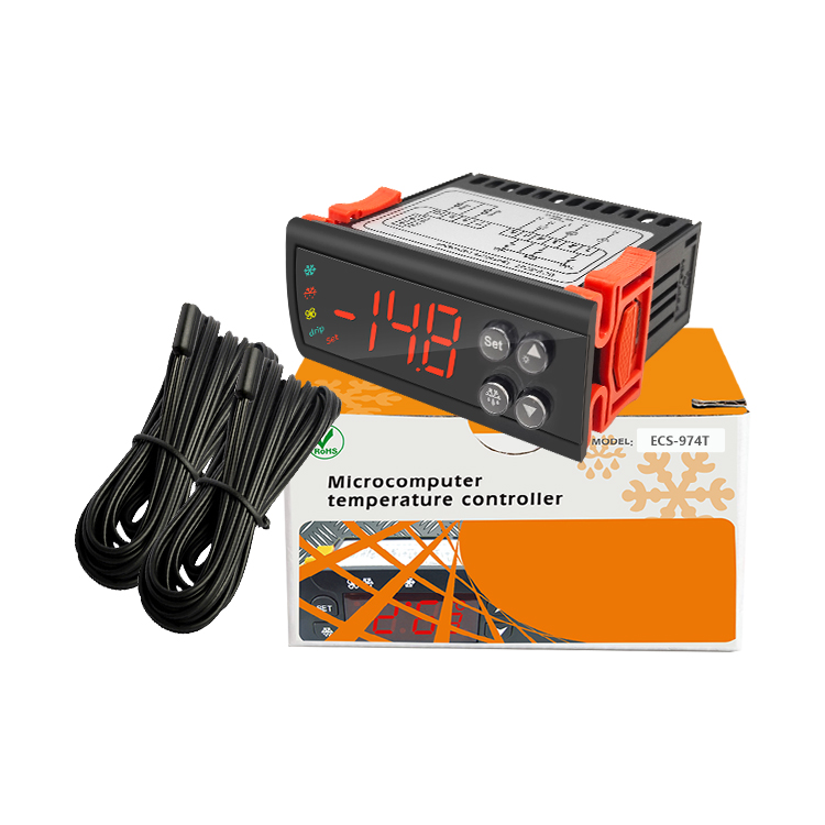 Controlador/Termostato digital de temperatura digital ECS-974T