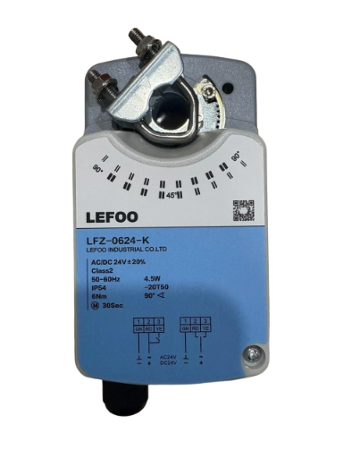 Actuador Rotatorio Marca Lefoo Dumper Hvac Ventilación