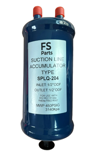 Acumulador De Succión 1/2" Refrigeración