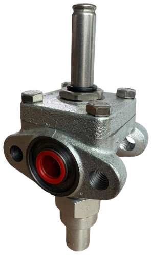 Válvula Solenoide Evra DN15 1/2 Con Bobina 220v Y Bridas