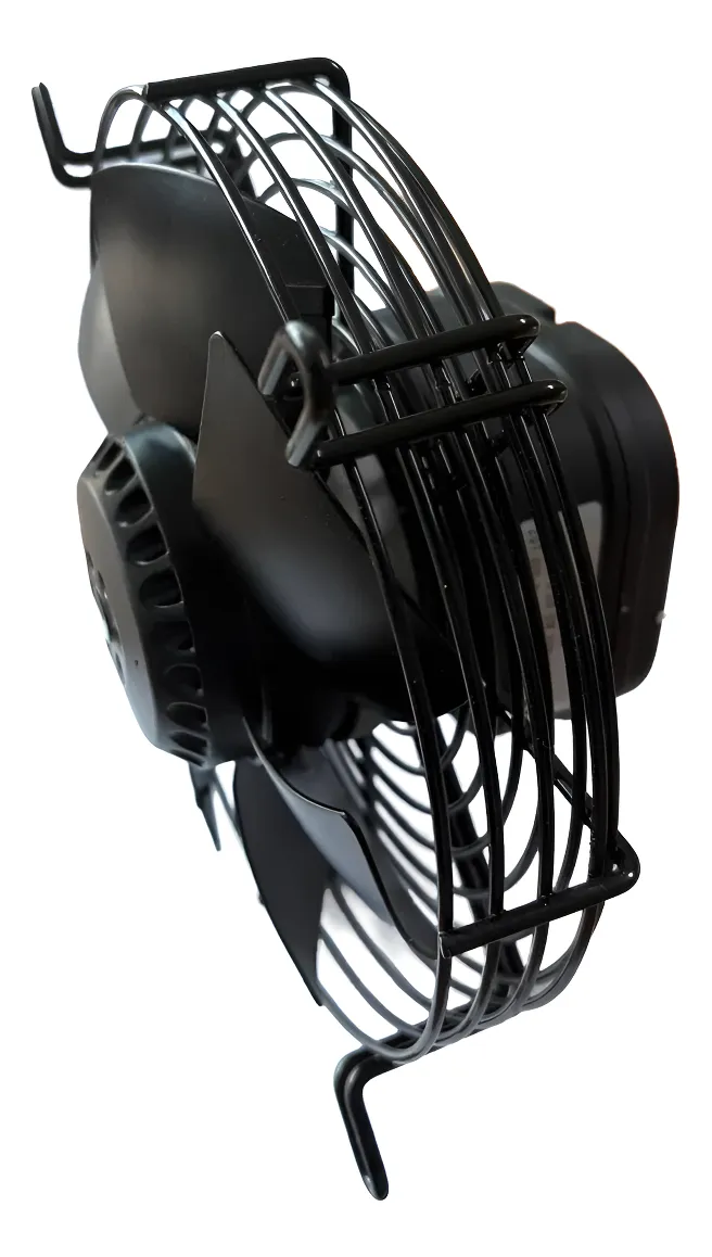 Ventilador Ec Axial Fan 200mm 220v/50hz Ventilación 55W 50 Hz/60 Hz Negro 220V