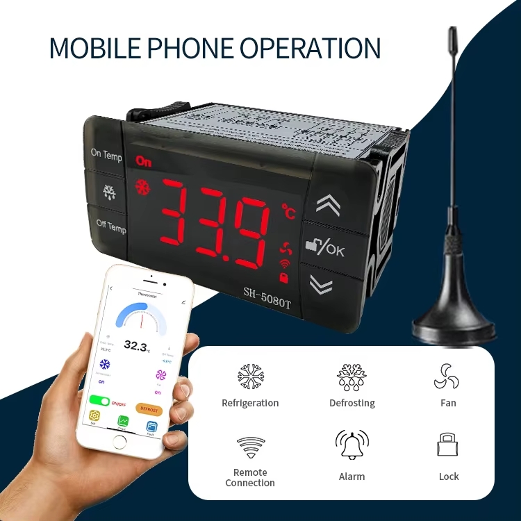 Controlador Termostato WiFi Control de temperatura Marca Shtrol