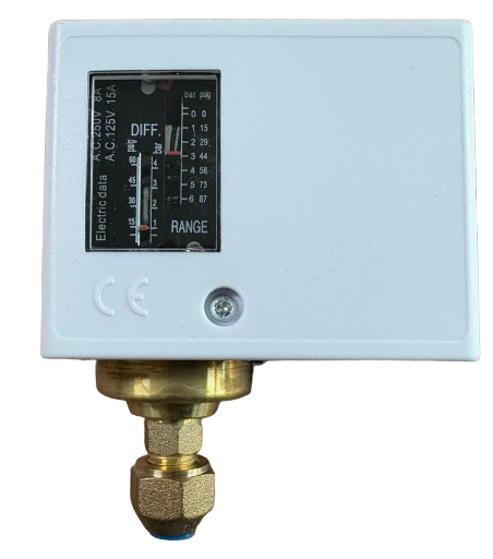 Presostato Sencillo Baja Presión -0,5 A 6 bar Refrigeración