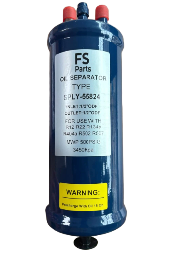 Separador De Aceite 1/2" Compresor Fs Parts