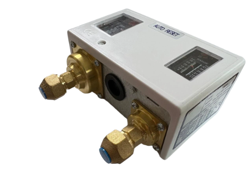 Presostato Dual Baja y Alta Presión -0,5/6 A 8/30 bar Refrigeración 