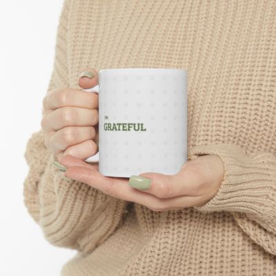 I’M GRATEFUL – Mug de cerámica 11 oz