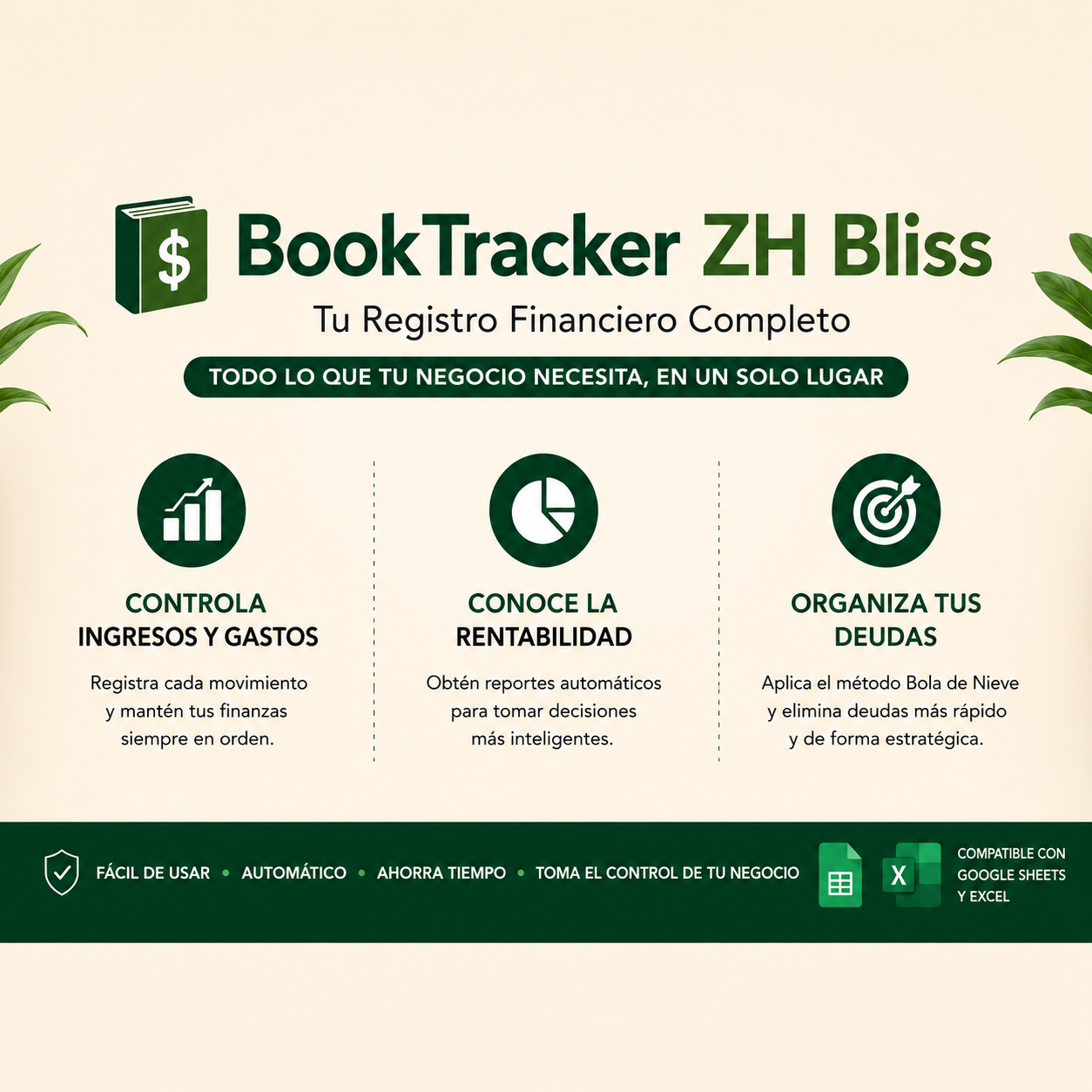 Plantilla BookTrack by ZH Bliss