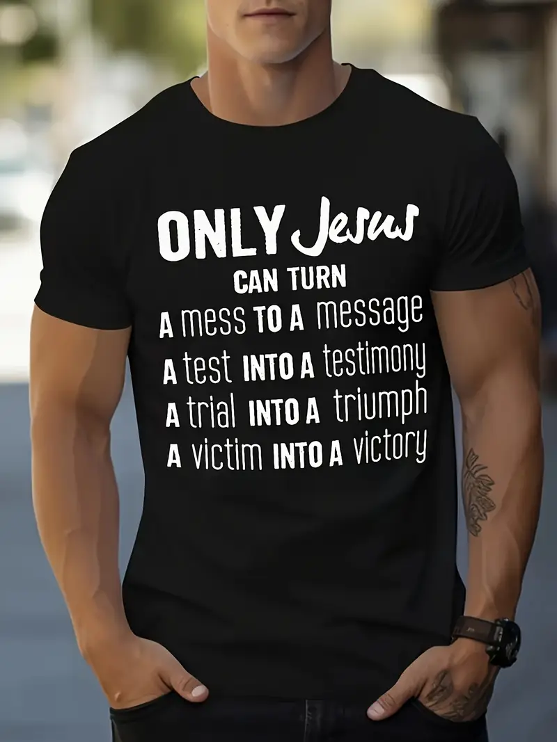 Black Graphic T-Shirt