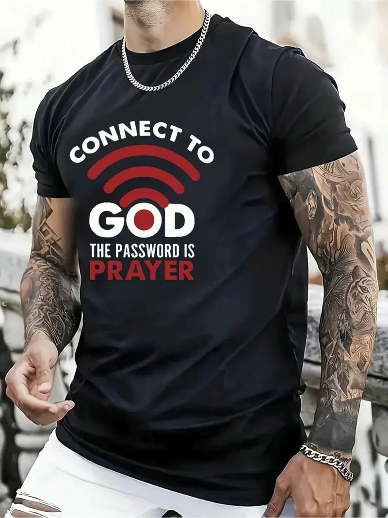 Black Graphic T-Shirt