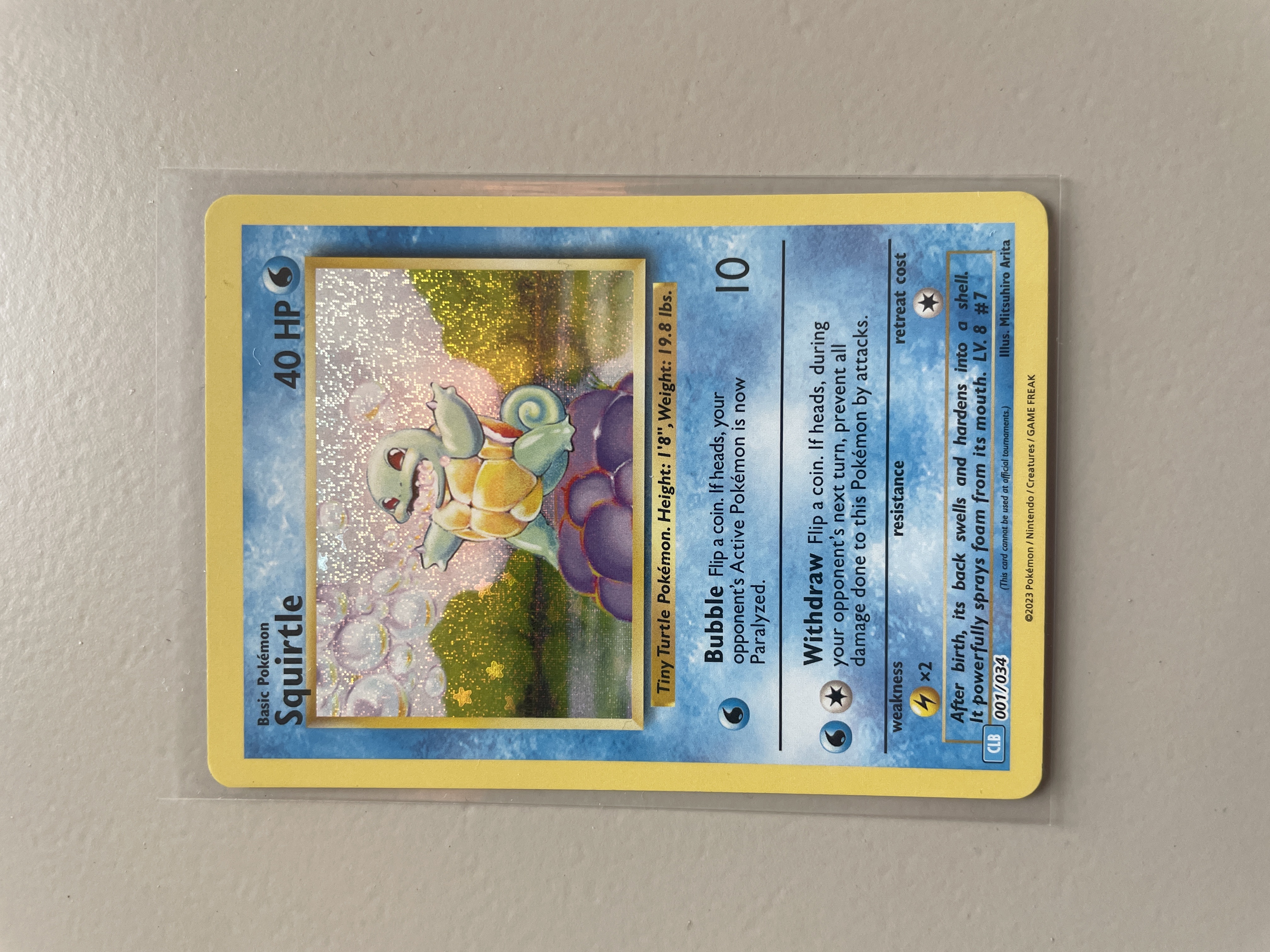 Squirtle #1 Pokemon TCG Classic: Blastoise Deck 