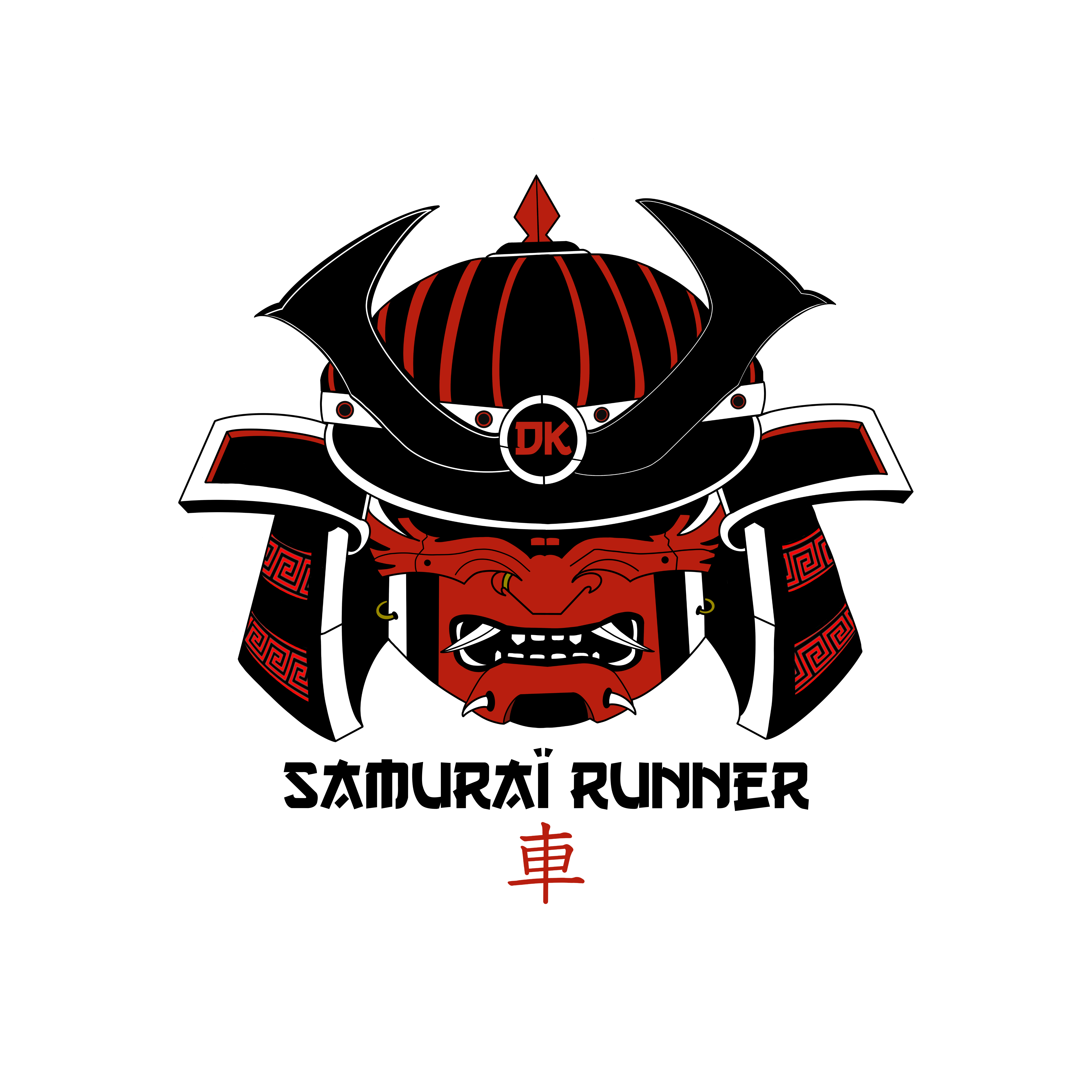 Stickers Samuraï Runner